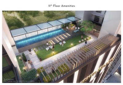 Image of 650 Sq.ft 1 BHK Apartment / Flat for sale in Nirmiti Seasons, Mulund East, Mumbai for Rs. 15459500
