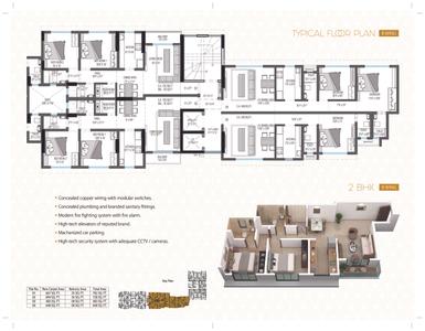 Image of 1024 Sq.ft 2 BHK Apartment / Flat for sale in Pearl Grace, Kurla East, Mumbai for Rs. 14100000