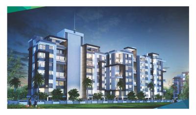 Image of 980 Sq.ft 2 BHK Apartment / Flat for sale in Shevi Atulya Nirman, Tathawade, Pune for Rs. 7600000