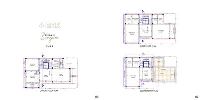 Image of 2259 Sq.ft 4 BHK Villa for sale in Shiv Sanidhya Villas, Adalaj, Gandhinagar for Rs. 33700000