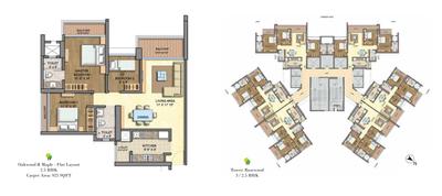 Image of 1910 Sq.ft 4 BHK Apartment / Flat for sale in Runwal Runwal Greens Wing 5 To 8, Bhandup West, Mumbai for Rs. 58000000