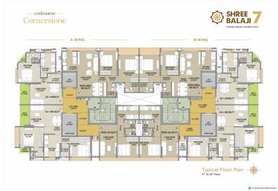 Image of 634 Sq.ft 2 BHK Apartment / Flat for sale in Saptrishi Shree Balaji 7, Vikhroli East, Mumbai for Rs. 11000000