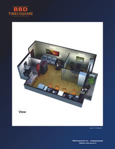 Viraj Bbd Times Square Studio Apartment And Commercial Spa Brochure 1