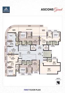 Image of 650 Sq.ft 1 BHK Apartment / Flat for sale in Ascons Garnet, Pushpak Nagar, Navi Mumbai for Rs. 3887000