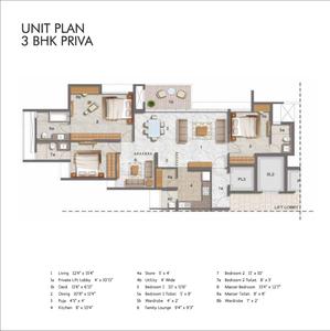 Image of 500 Sq.ft 1 BHK Apartment / Flat for sale in Lodha Palava Estela D To G, Dombivli East, Thane for Rs. 4200000