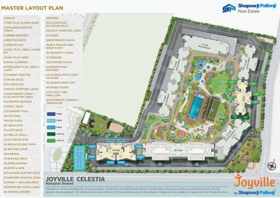 Image of 1000 Sq.ft 2 BHK Apartment / Flat for sale in Joyville Celestia, Shewalewadi, Pune for Rs. 6800000