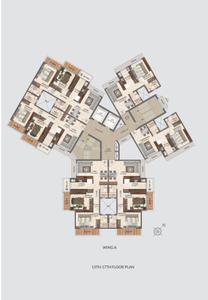 Image of 610 Sq.ft 1 BHK Apartment / Flat for sale in Raj 127 Raj Homes, Mira Road East, Mira Bhayandar for Rs. 7600000