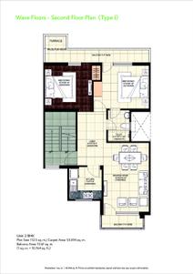 Image of 1850 Sq.ft 3.5 BHK Builder Floor for sale in Wave Floors, Wave City, Ghaziabad for Rs. 9350000