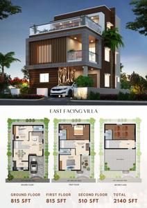 Image of 2250 Sq.ft 3 BHK Villa for sale in Kakatiya Golden Meadows, Patancheru, Sangareddy for Rs. 13500000