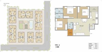 Image of 614 Sq.ft 2 BHK Apartment / Flat for sale in Kansas Devasya, Vastral, Ahmedabad for Rs. 6000000