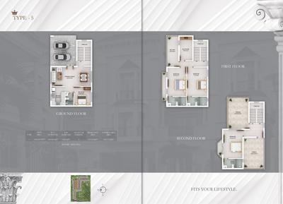 Image of 2381 Sq.ft 4 BHK Villa for sale in JB Estella, Hanspal, Bhubaneswar for Rs. 12900000