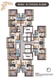 Image of 900 Sq.ft 2 BHK Apartment / Flat for sale in Majesty Olympus Towers, Vasai East, Vasai for Rs. 5500000
