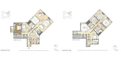 Image of 3080 Sq.ft 3 BHK Apartment / Flat for sale in Indiabulls Sky, Parel, Mumbai for Rs. 115000000