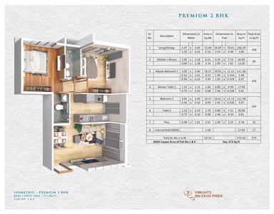 Image of 600 Sq.ft 2 BHK Apartment / Flat for sale in 1891 Ekam Parkk, Dadar West, Mumbai for Rs. 35000000