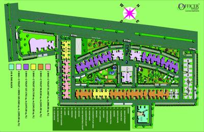 Image of 2400 Sq.ft 3 BHK Apartment / Flat for sale in MR Officer City 2 Phase 2, Raj Nagar Extension, Ghaziabad for Rs. 16500000