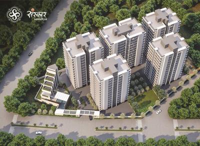 Image of 1135 Sq.ft 3 BHK Apartment / Flat for sale in Sanskar Sanidhya, Mavdi, Rajkot for Rs. 9800000