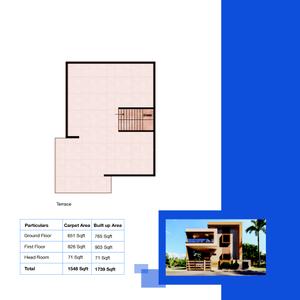 Image of 1984 Sq.ft 3 BHK Villa for sale in Chandrika Paradise, Chikka Hagade, Bengaluru for Rs. 17000000