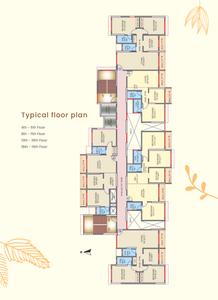 Image of 1100 Sq.ft 2 BHK Apartment / Flat for sale in Rutu Heights, Kalyan West, Kalyan for Rs. 7300000