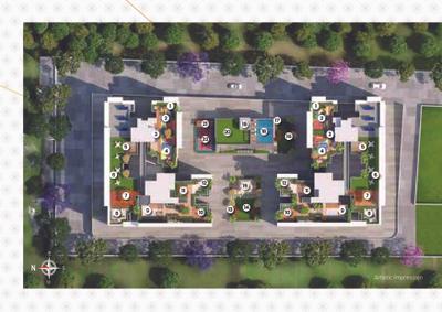 Image of 1150 Sq.ft 2 BHK Apartment / Flat for sale in Eisha 33 Central Avenue, Tathawade, Pune for Rs. 8000000