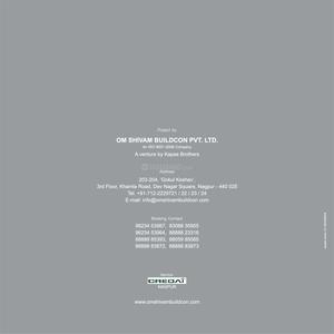 Image of 528 Sq.ft 2 BHK Apartment / Flat for sale in Om Shiv Elite, Shankarpur, Nagpur for Rs. 3700000