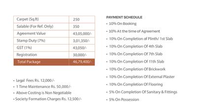 Image of 250 Sq.ft 1 RK Apartment / Flat for sale in LJM Element Square, Mundhwa, Pune for Rs. 4600000