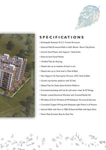 Image of 814 Sq.ft 3 BHK Apartment / Flat for sale in Shree Malhar Kamal Green Leaf Phase II, Kirkatwadi, Pune for Rs. 6900000