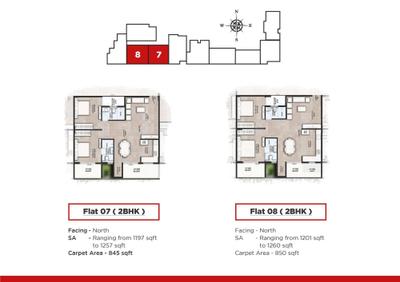Image of 968 Sq.ft 2 BHK Apartment / Flat for sale in Shakthi Anitha Regency, Uttarahalli Hobli, Bengaluru for Rs. 10300000