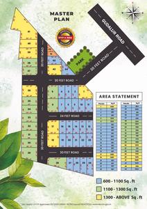 Image of 1200 Sq.ft Residential Plot / Land for sale in Royal Garden, Maraimalai Nagar, Chennai for Rs. 4200000