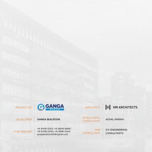 Image of 800 Sq.ft 2 BHK Apartment / Flat for sale in Ganga Heights, Chandkheda, Ahmedabad for Rs. 6500000