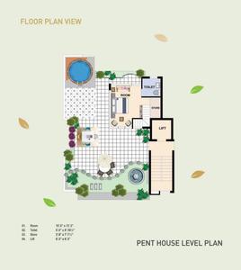 Image of 1650 Sq.ft 4 BHK Apartment / Flat for sale in Bliss Orra, Gazipur, Zirakpur for Rs. 13499999
