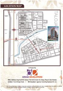 Image of 680 Sq.ft 1 BHK Apartment / Flat for sale in Arkan Avenue, Taloja, Navi Mumbai for Rs. 3900000