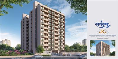 Image of 693 Sq.ft 1 BHK Apartment / Flat for sale in Sarvasva by Signature, Vaishno Devi Circle, Ahmedabad for Rs. 3651000