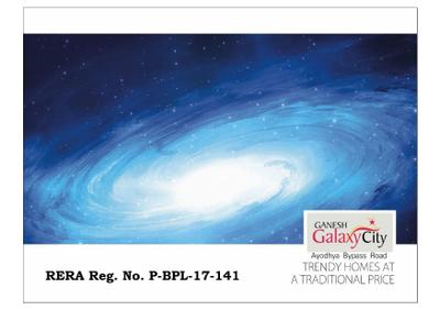 Image of 1100 Sq.ft 2 BHK Apartment / Flat for sale in Ganesh Galaxy City, Ayodhya Bypass, Bhopal for Rs. 5150000