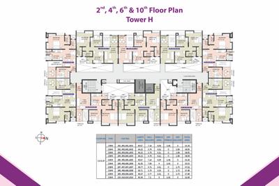 Image of 1300 Sq.ft 3 BHK Apartment / Flat for sale in Prayeja City Phase II, Nanded, Pune for Rs. 10500000