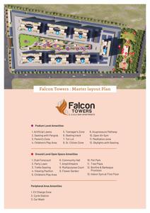 Image of 1350 Sq.ft 2.5 BHK Apartment / Flat for sale in Magarpatta River View City, Loni Kalbhor, Pune for Rs. 9500000