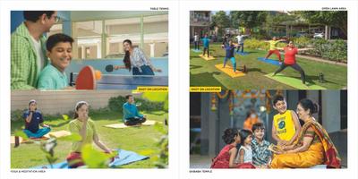 Image of 701 Sq.ft 2 BHK Apartment / Flat for sale in Samraat Apna Ghar, Gangapur, Nashik for Rs. 3200000
