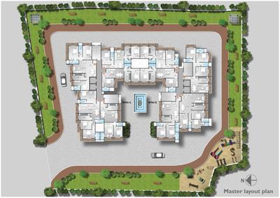 Image of 3200 Sq.ft 4 BHK Apartment / Flat for sale in SDS Raheja Residency, Pandeypur, Varanasi for Rs. 21500000