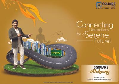 Image of 1800 Sq.ft Residential Plot / Land for sale in G Square Alchemy, Rajarajeshwari Nagar, Mysore for Rs. 10800000