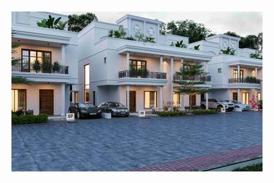 Image of 1440 Sq.ft 4 BHK Villa for sale in Radhe Vrundavan Villa, Raysan, Gandhinagar for Rs. 27500000
