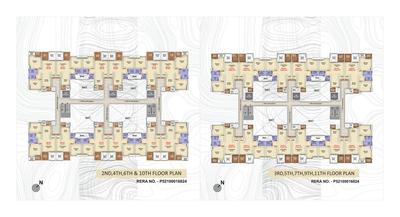 Image of 470 Sq.ft 1 BHK Apartment / Flat for sale in Majestique Memories 90 Phase I, Mohammed Wadi, Pune for Rs. 4000000