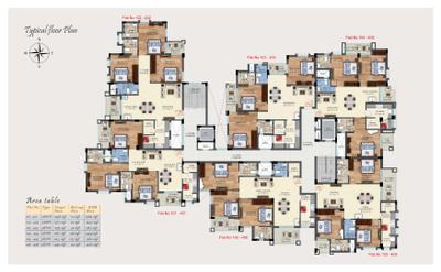 Image of 1540 Sq.ft 3 BHK Apartment / Flat for sale in Adismaran Aditya Ashray, Patia, Bhubaneswar for Rs. 15728900