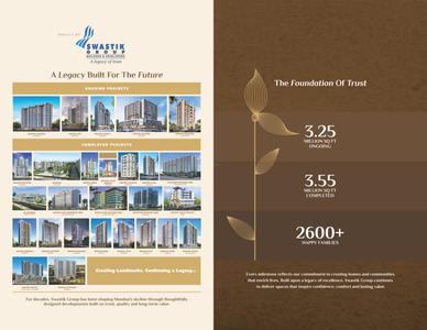Image of 620 Sq.ft 1 BHK Apartment / Flat for sale in Swastik Bliss, Chembur, Mumbai for Rs. 15964000