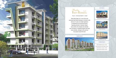Image of 2198 Sq.ft 4 BHK Apartment / Flat for sale in Rudra Twin Towers, Butler Colony, Lucknow for Rs. 19000000