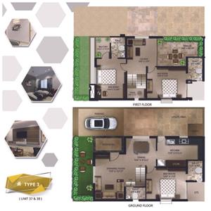 Image of 2520 Sq.ft 3 BHK Villa for sale in Hari Om Sollitaire, Manipur, Ahmedabad for Rs. 17000000