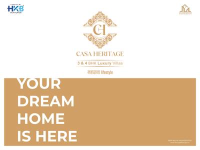 Image of 2283 Sq.ft 3 BHK Villa for sale in HKB Casa Heritage, Mudtra Sili, Jalore for Rs. 12500000
