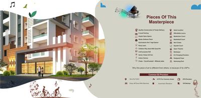 Image of 1548 Sq.ft 3 BHK Apartment / Flat for sale in Quorizon Navya Symphony, Bachupally, Hyderabad for Rs. 9150000