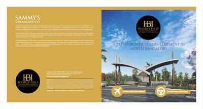 Image of 1685 Sq.ft Residential Plot / Land for sale in Sammys Beverly Hills, Hosahalli, Bengaluru for Rs. 19800000