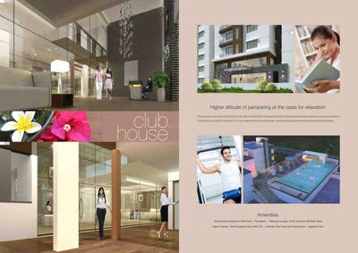 Image of 1905 Sq.ft 3 BHK Apartment / Flat for sale in Shanta Sriram Blue Birds Habitat, Yousufguda, Hyderabad for Rs. 14000040