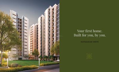 Image of 1430 Sq.ft 3 BHK Apartment / Flat for sale in Ratnaakar Verte, South Bopal, Ahmedabad for Rs. 9300000