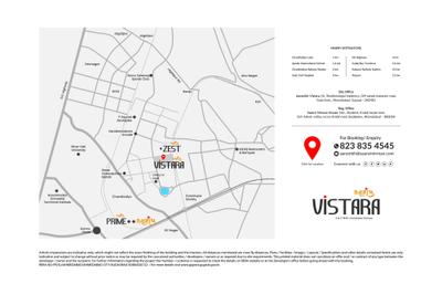 Image of 1080 Sq.ft 2 BHK Apartment / Flat for sale in Saanvi Aarambh Vistara, Chandlodia, Ahmedabad for Rs. 5700000